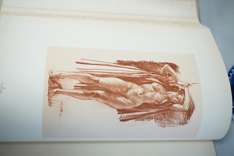 Rowlandson, Thomas - The Amourous Illustrations ... Introduction by Gert Schif. num. coloured illus. throughout with coloured pictorial e/ps.; publisher's cloth and d/wrapper, 4to. Cythera Press, 1969; Flint, Sir William